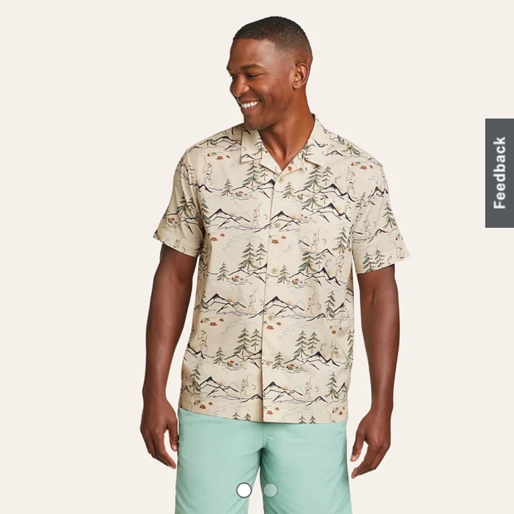 Eddie Bauer Men’s Baja Camp Shirt